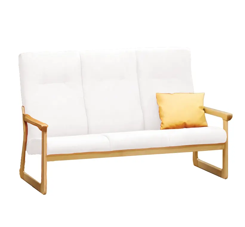 BE - 3 trojkřeslo, koženka ROXA 0.01 - koženka bílá